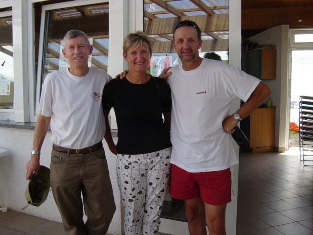 Zwei Australier treffen sich ( zum ersten Male überhaupt und dann in Ottersweier) : Gary Penberthy + Kevin Furst