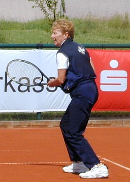 Heide Orth, weltbeste Tennis-Seniorin